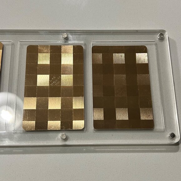 Louis Vuitton Gold Foiled Damier Playing Cards/Collective Piece - 10's x 4 each - Picture 6 of 15